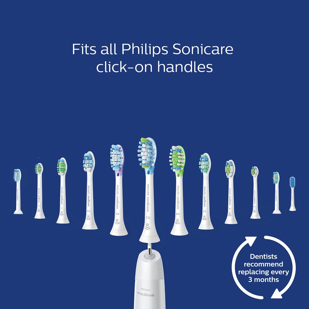 argos philips sonicare heads