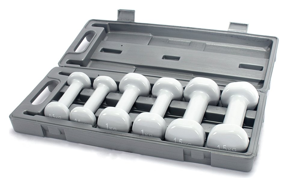 Opti 6kg Dumbbell Set with Case Reviews