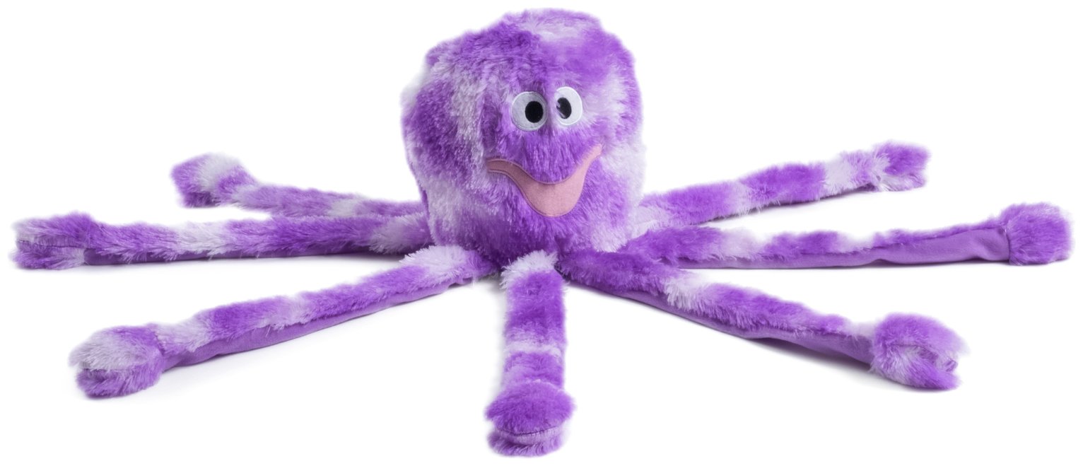 plush puppies octopus dog toy