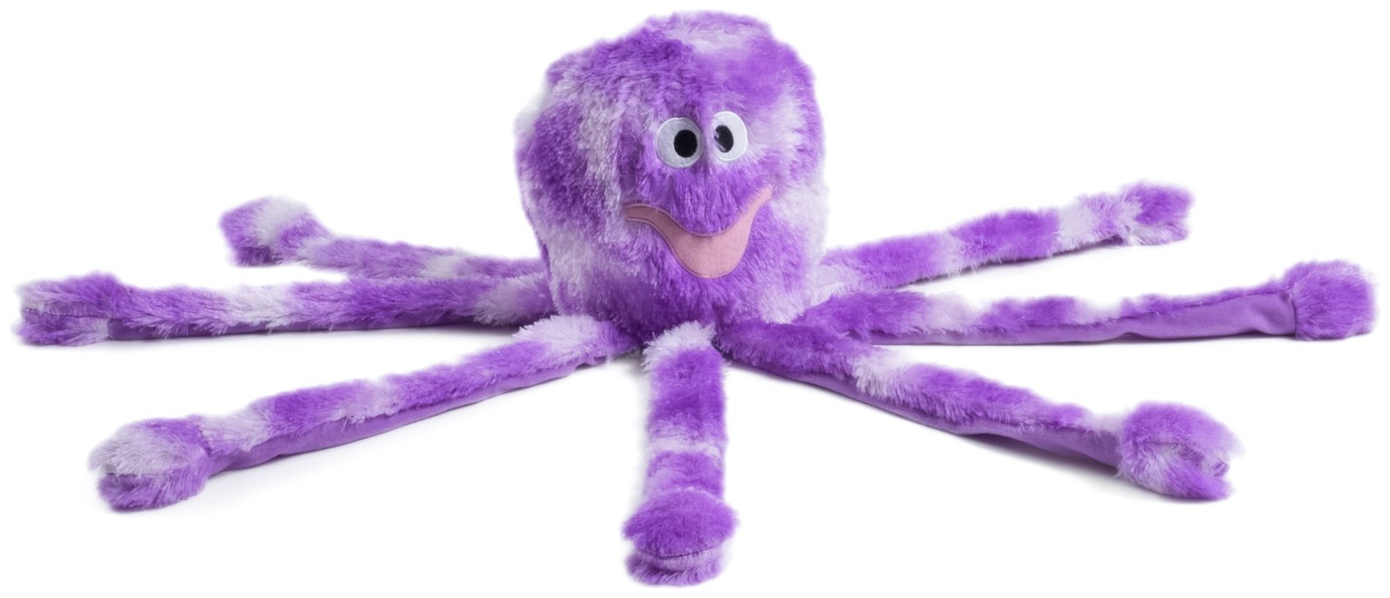 stuffed octopus dog toy