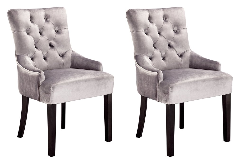 Argos Home Pair of Button Detail Dining Chairs Reviews
