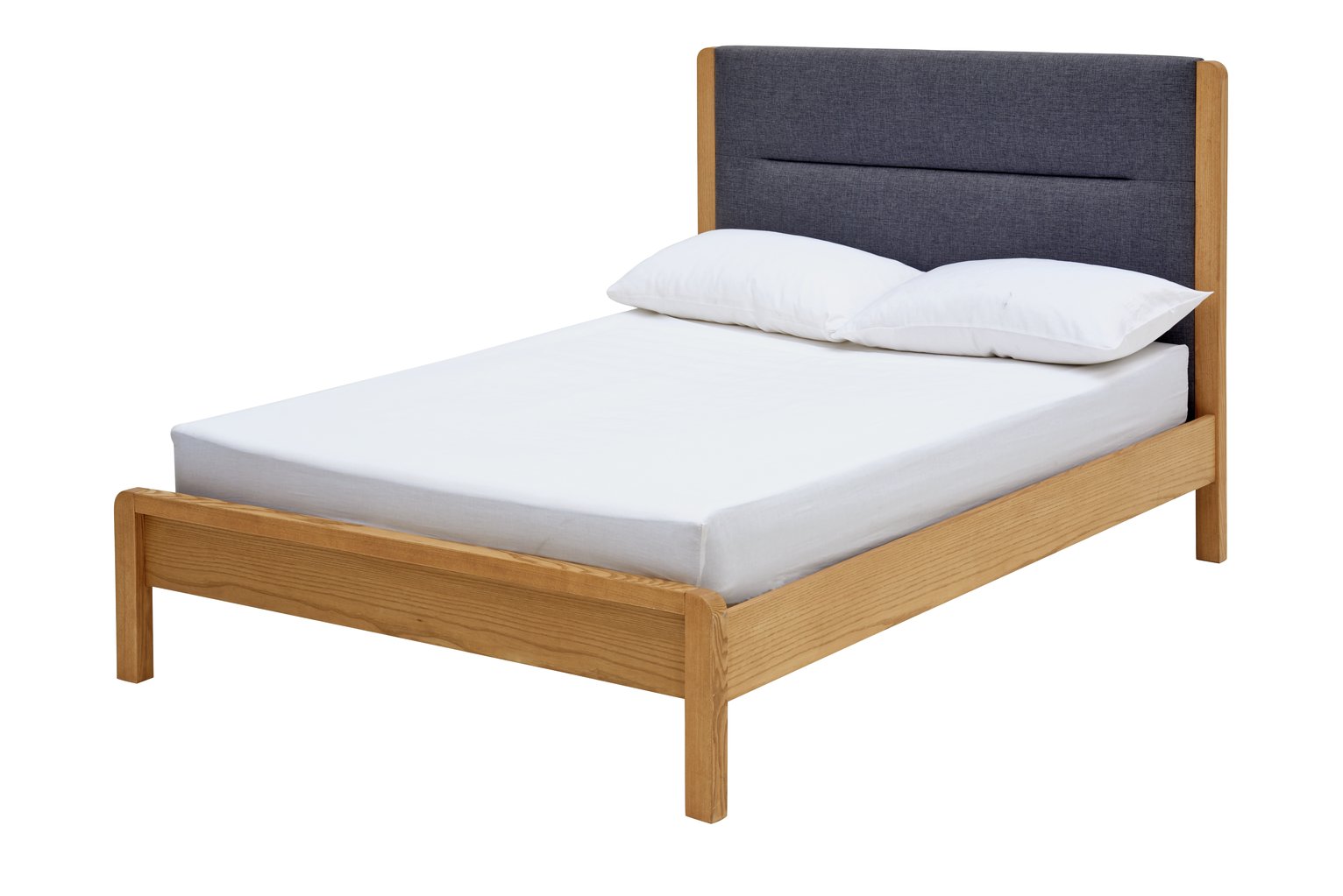 Argos Home Novara Double Bed Frame - Grey