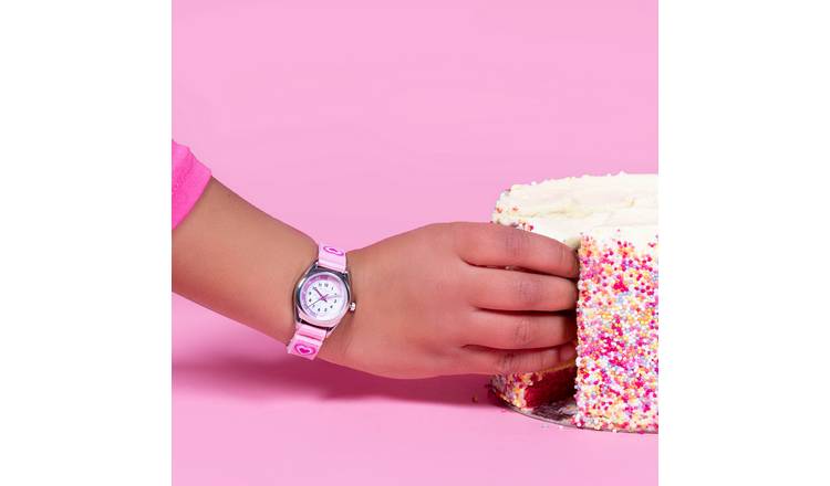 Tikkers pink online watch