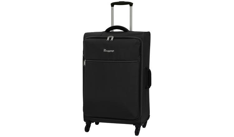 Buy it Luggage The LITE Medium 4 Wheel Soft Suitcase - Black | Suitcases | Argos