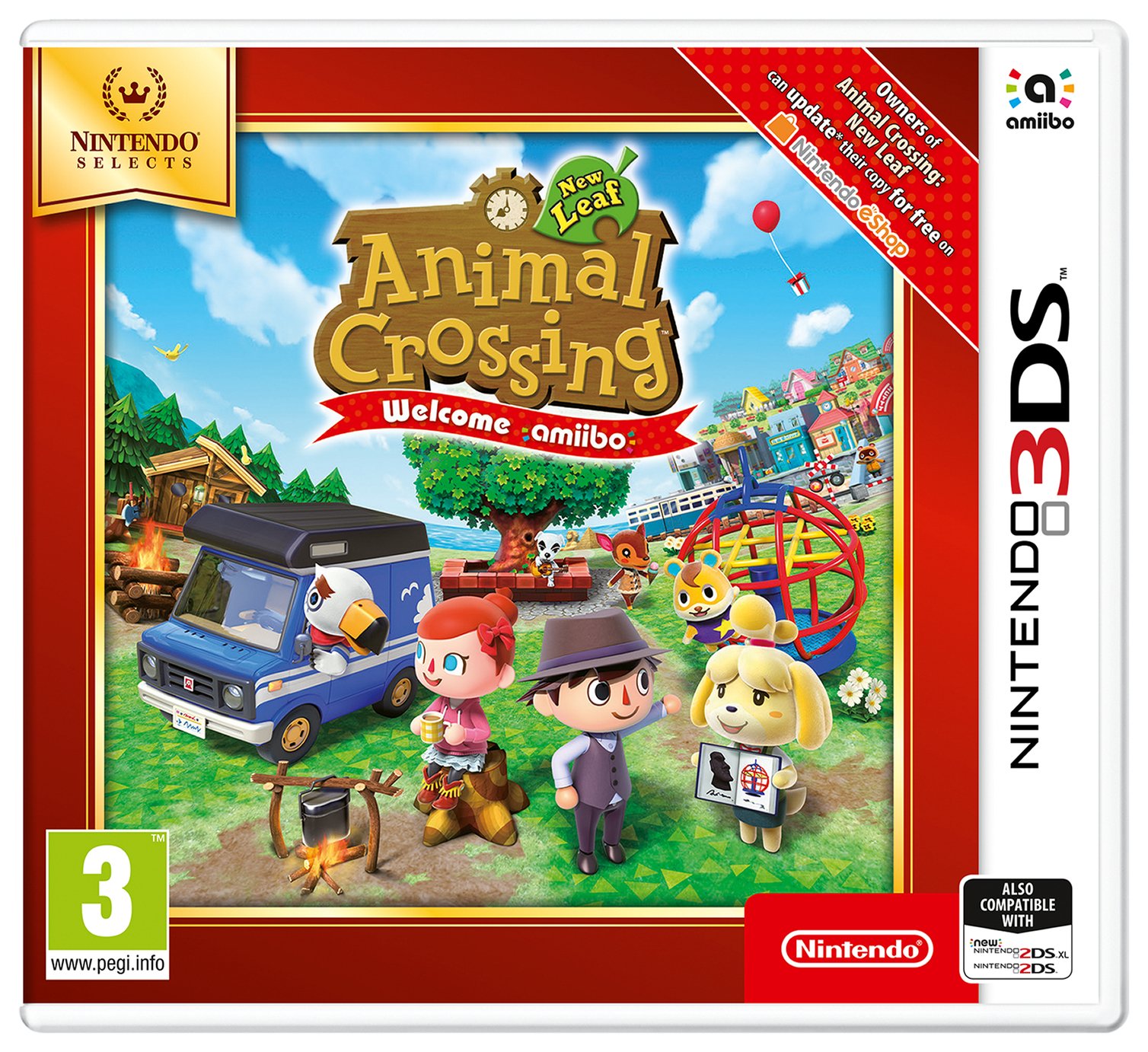 Animal Crossing: New Leaf Welcome Amiibo Selects 3DS Game
