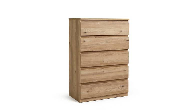 Argos chest of drawers shop oak