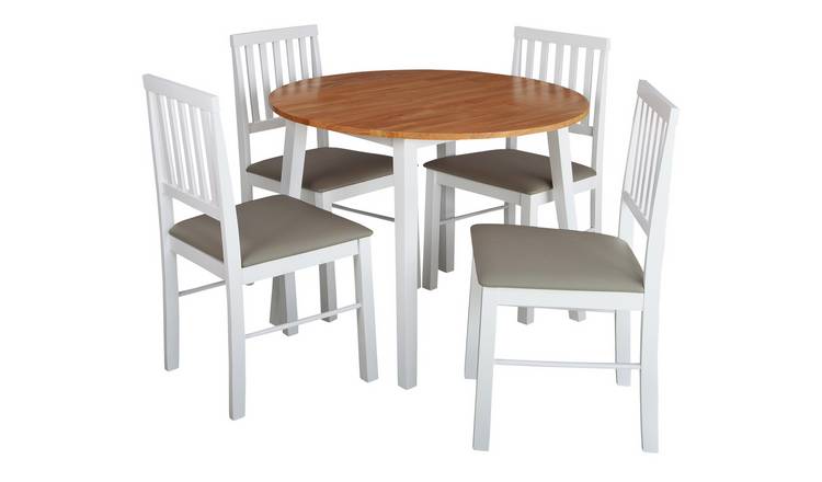 Kendall Round Dining Table & 4 Chairs