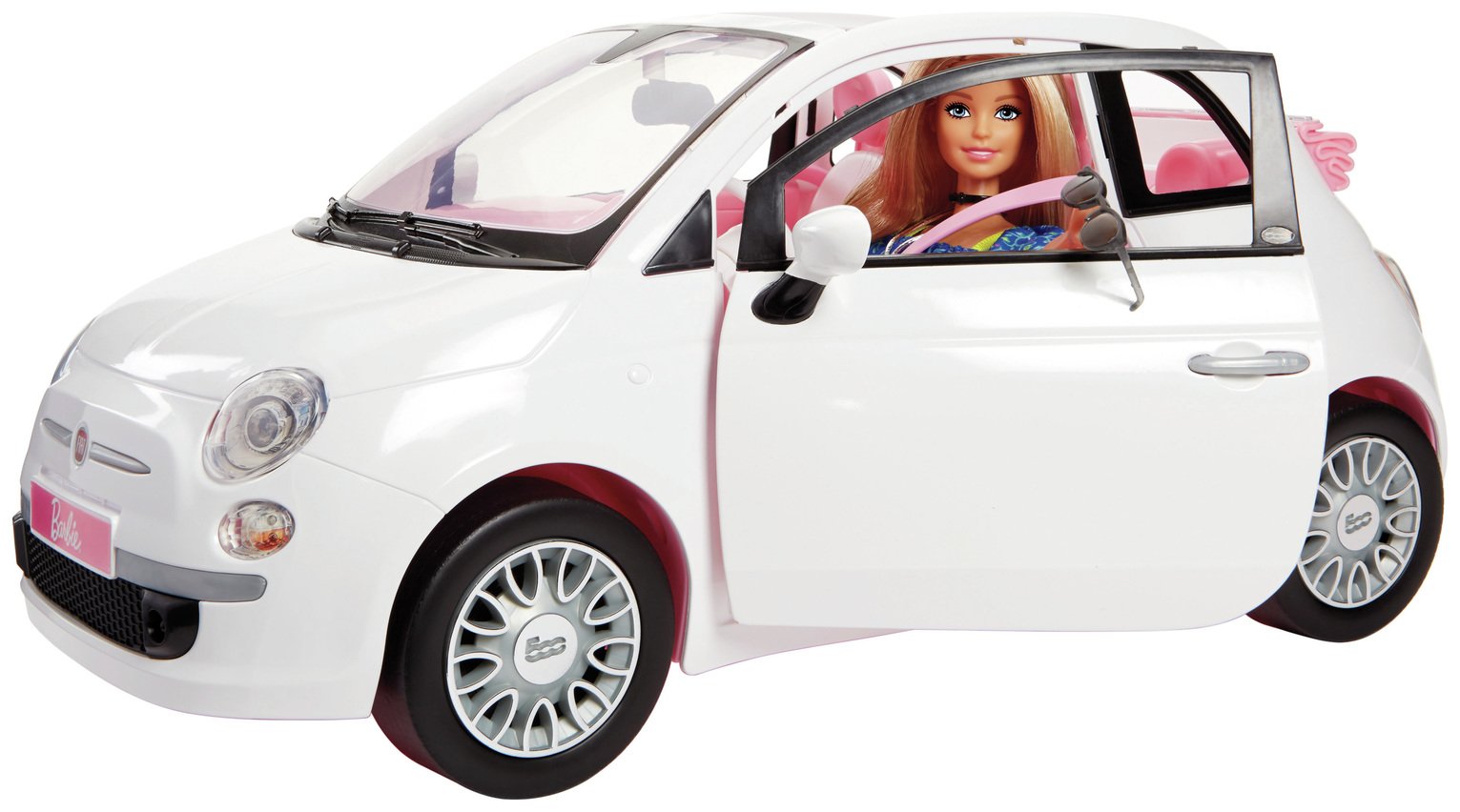 barbie fiat car & doll
