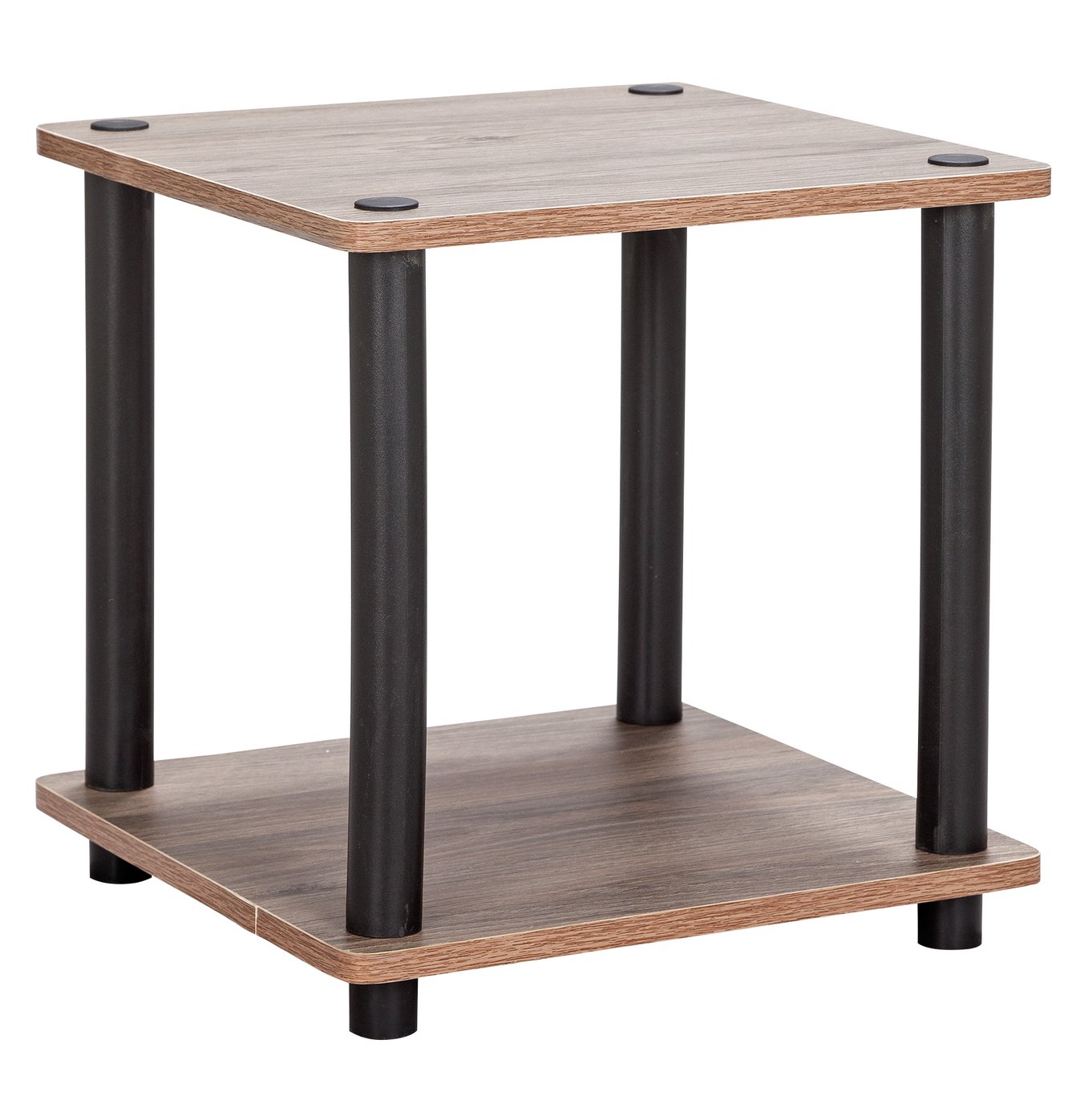 Argos Home New Verona Side Table - Dark Wood Effect