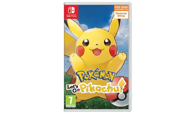 Buy Pokemon Lets Go Pikachu Nintendo Switch Game Nintendo Switch Games Argos