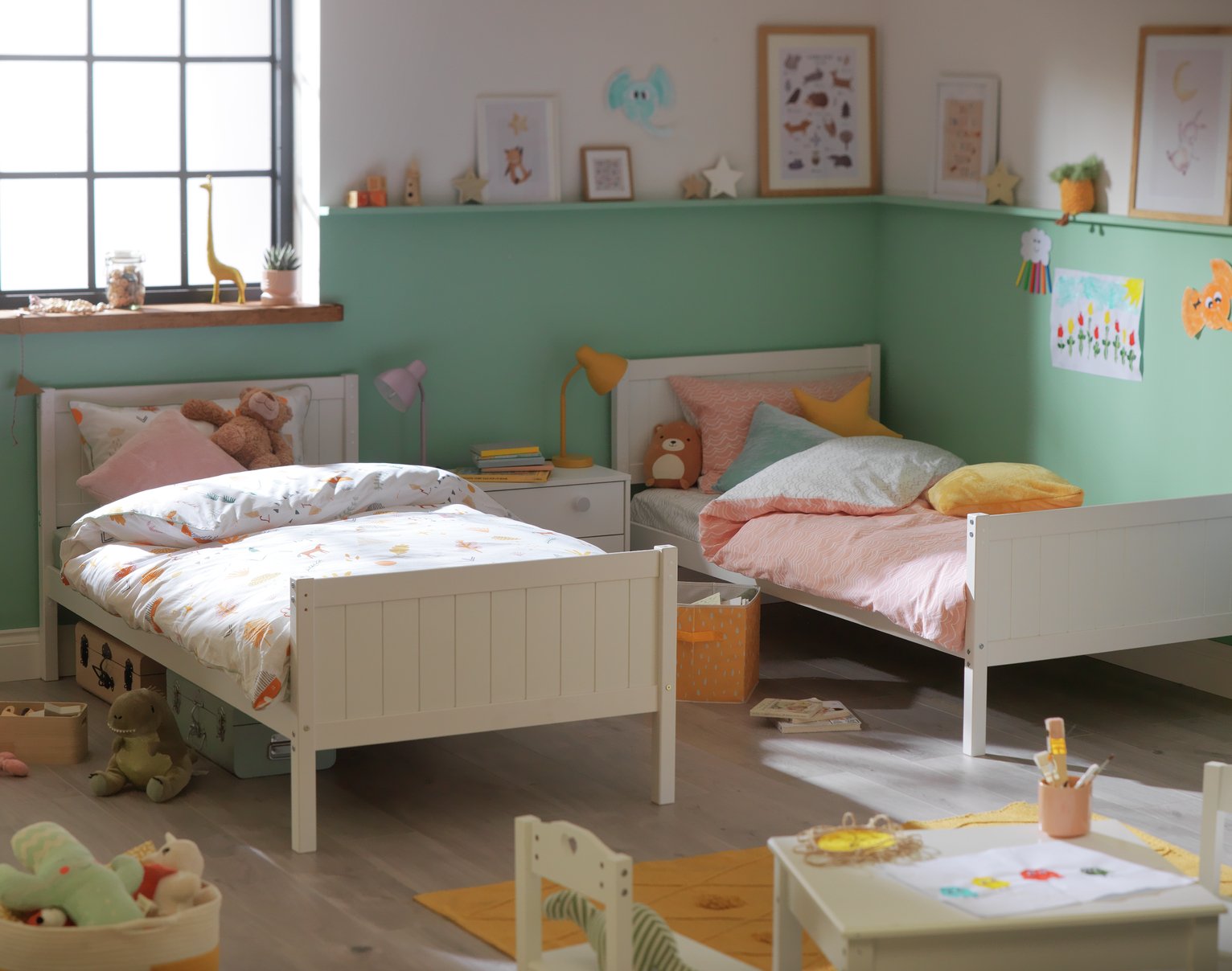 Argos Home Detachable Grey Bunk Bed & 2 Kids Mattresses Reviews