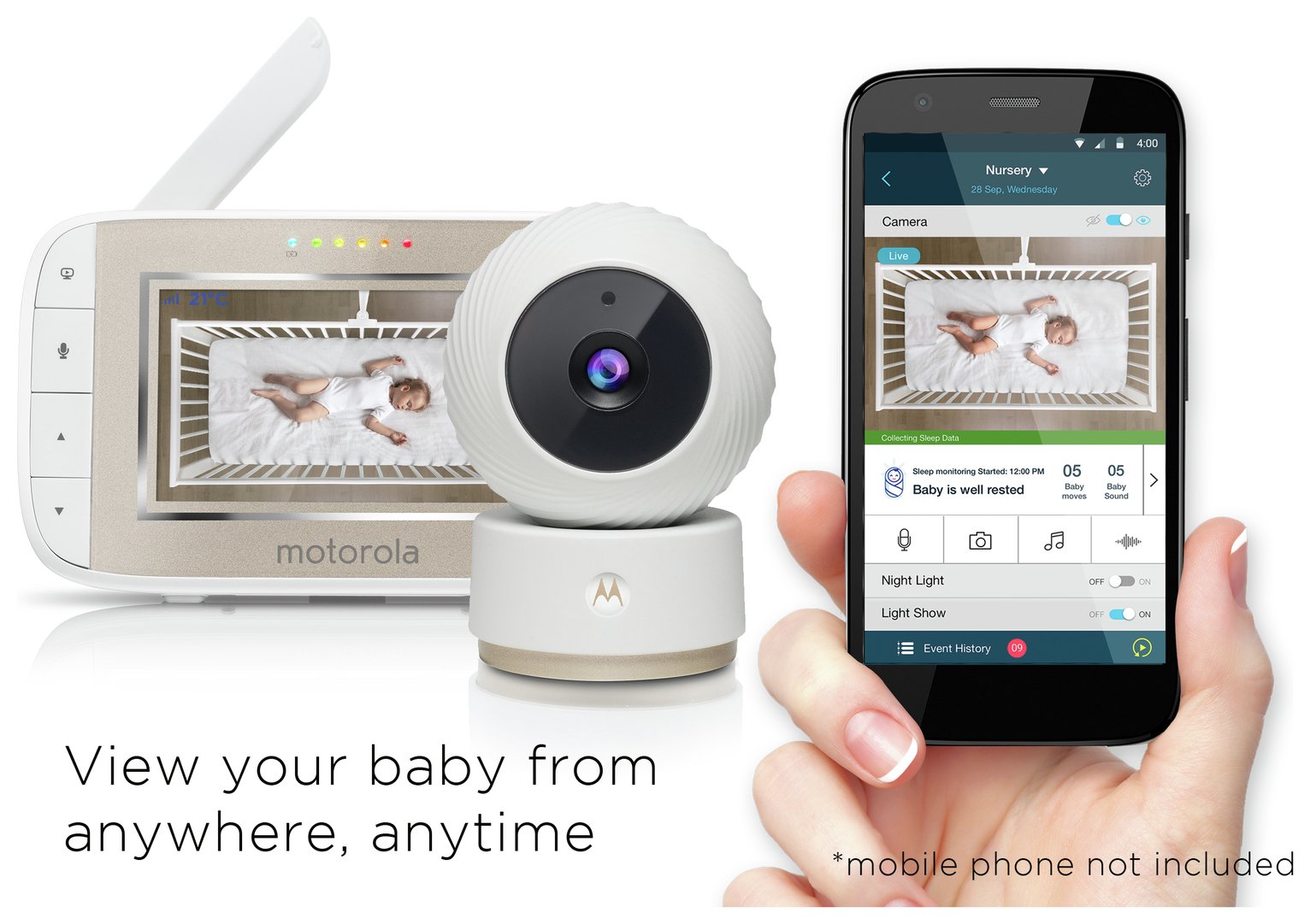 Motorola Halo Smart Crib Projector Reviews