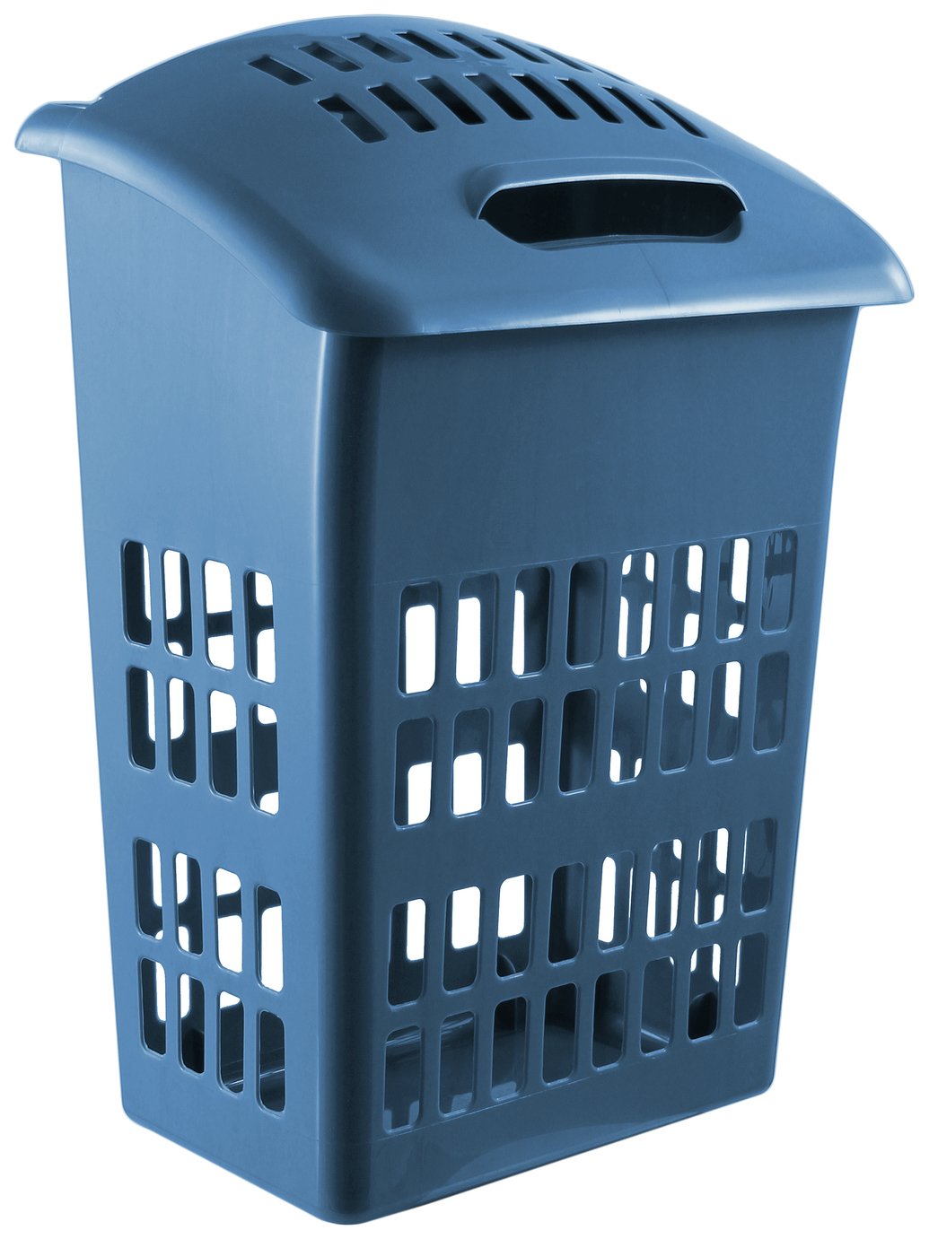 Argos Home 54 Litre Laundry Bin - Ink Blue