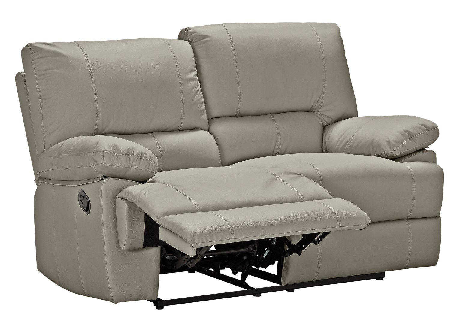 argos 2 seater leather recliner sofa