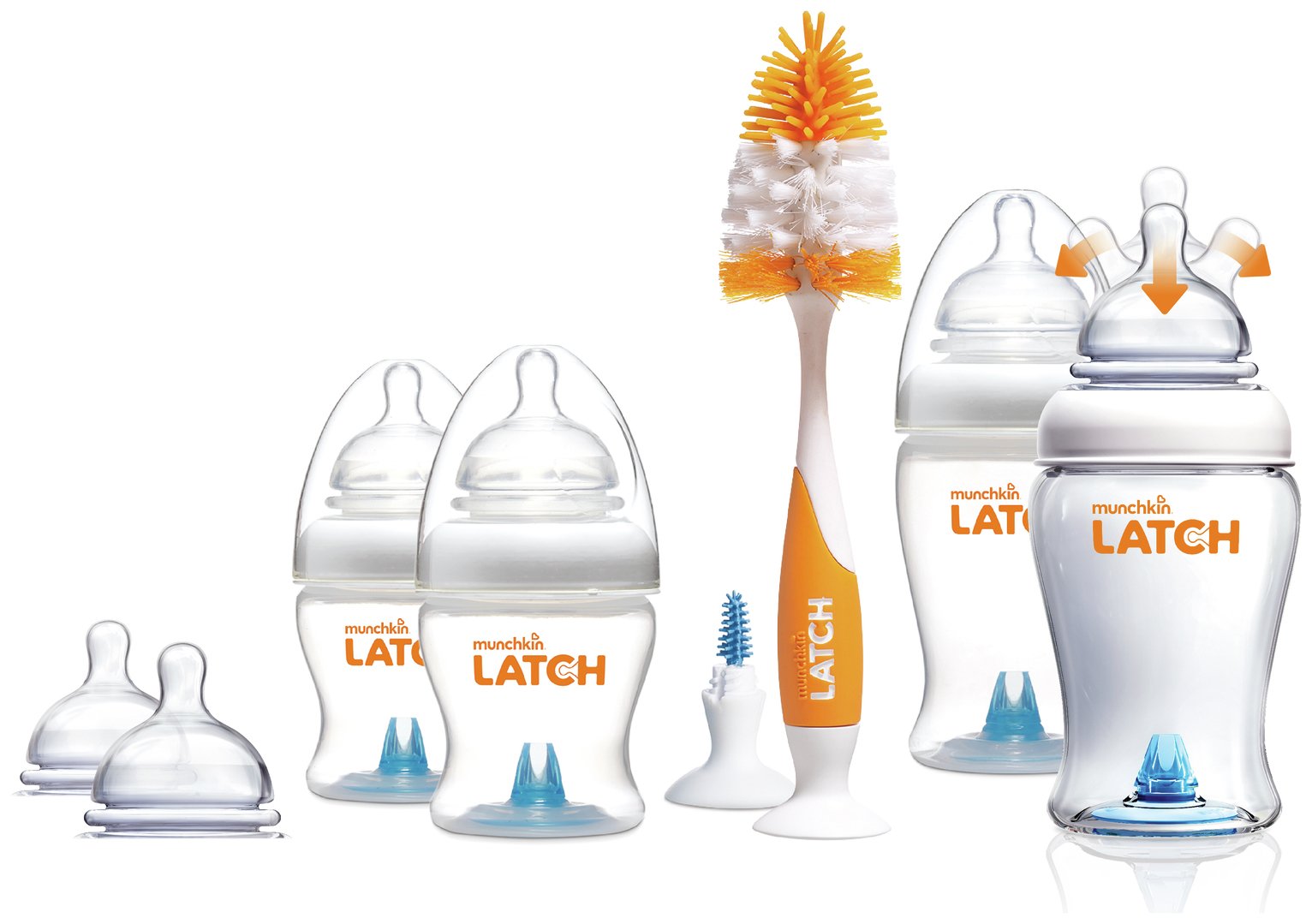 Munchkin Latch Newborn Bottle and Teats Starter Set