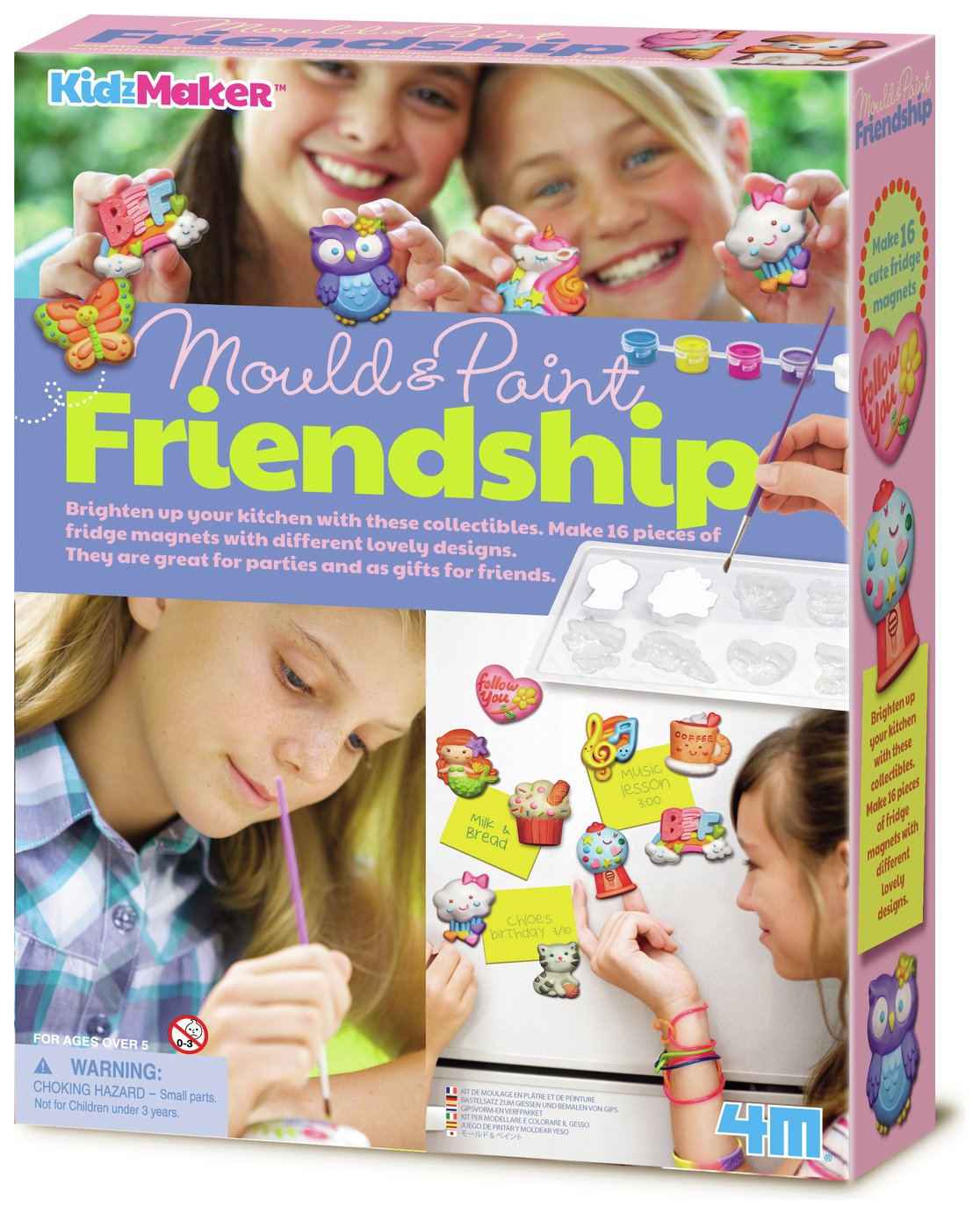 4M Kidzmaker Mould Paint Friendship