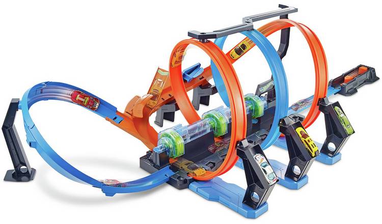 Buy Hot Wheels Corkscrew Crash Track Set Toy cars and trucks