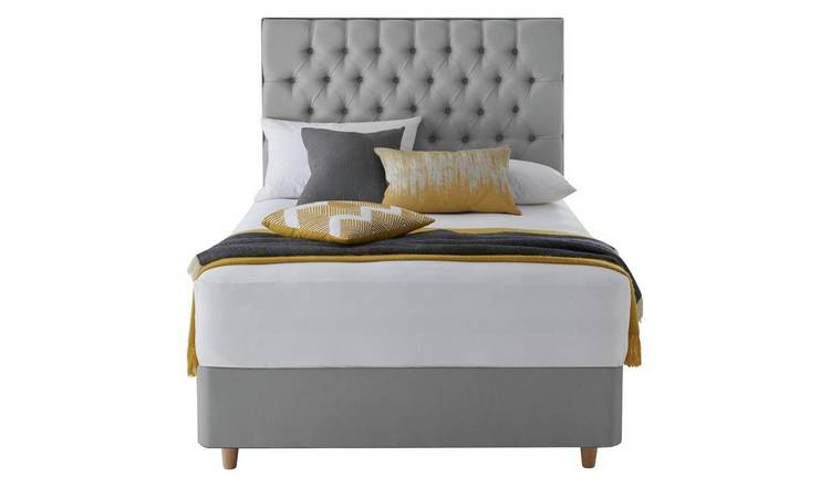 Black, Small 2 FEET 6 INCHES, Height 20 INCHES Polo Linen Sturdy Headboard for Divan Bed Bedroom furniture