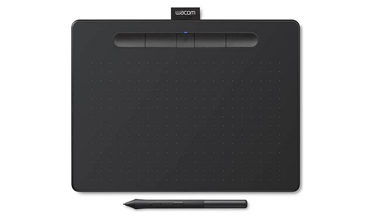 Buy Intuos Comfort Plus PB Medium Graphics Tablet - Black | Graphic ...