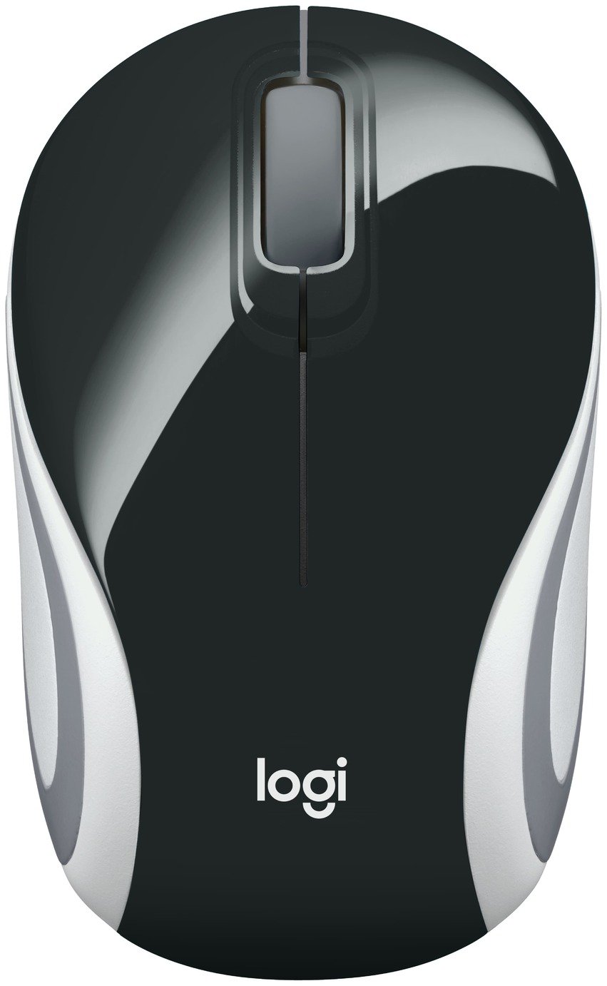 Logitech M187 Mini Wireless Mouse - Black