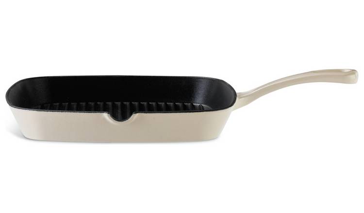 Buy Argos Home Rectangualr Enamel Grill Pan, Griddle pans