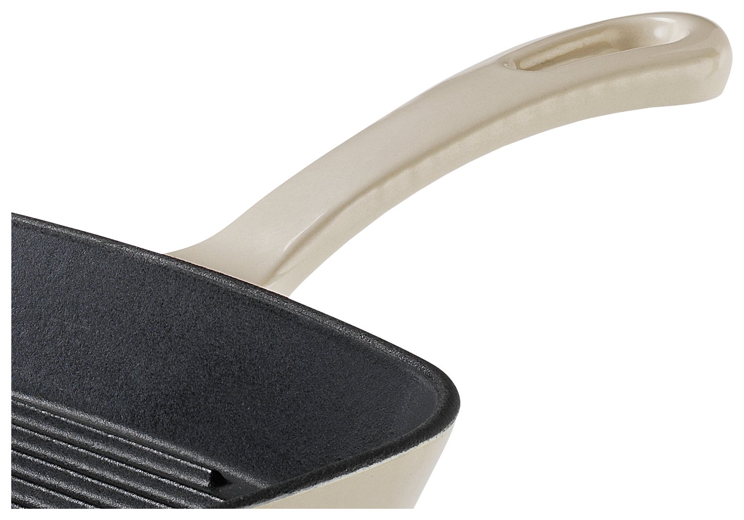 Argos Home 23cm Cream Cast Iron Griddle Pan Reviews