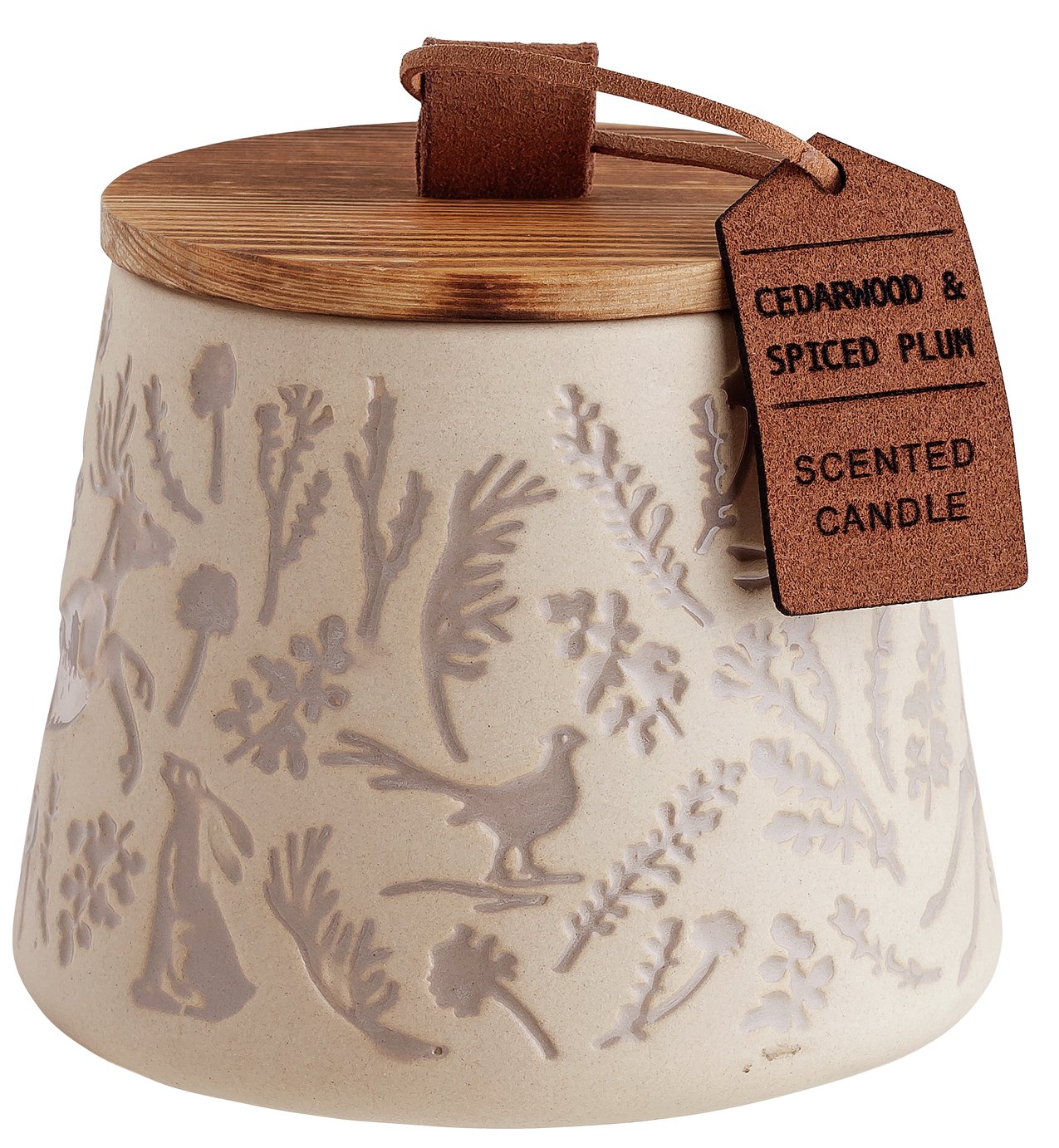 Argos Home Rural Retreat Printed Ceramic Candle