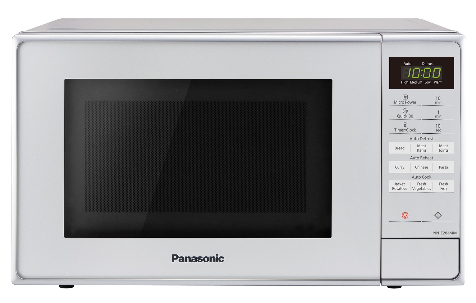 Buy Panasonic 800W Standard 20L Microwave NN-E28JMMBPQ - Silver | Microwaves | Argos