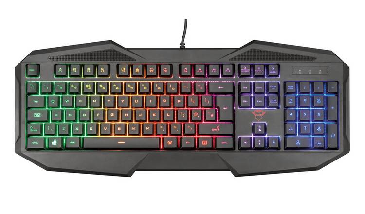 TRUST Teclado Trust Gaming GXT 830-RW RGB Multimedia Anti-Ghosting