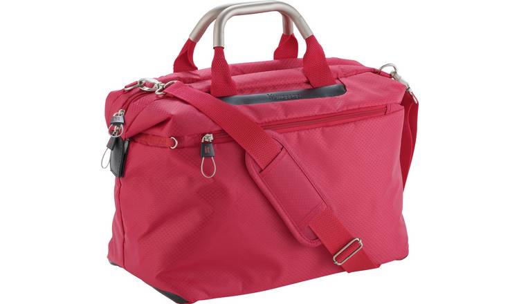 it Luggage World's Lightest Small Red Holdall