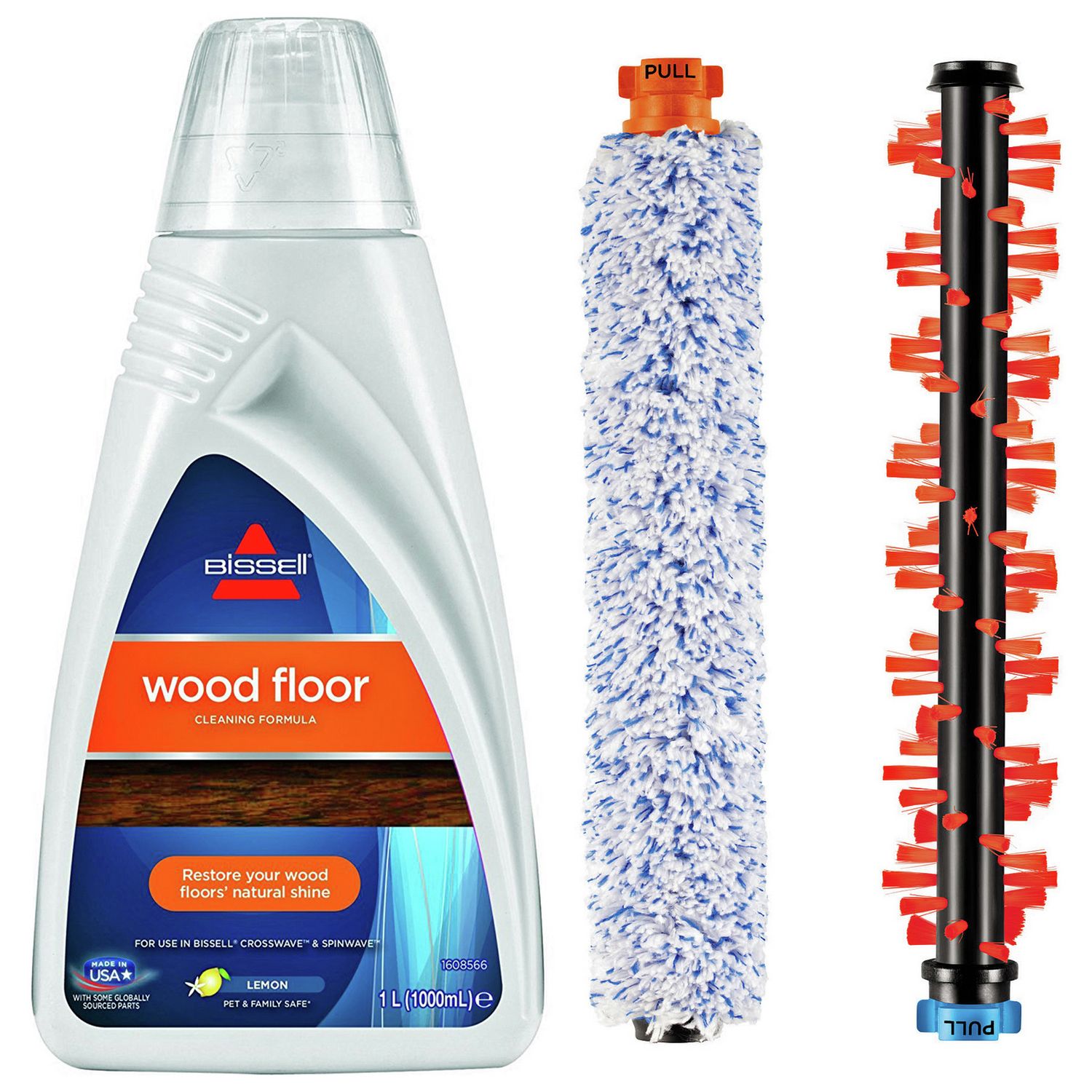 Bissell CrossWave Deluxe Accessory Pack with Wood Floor Formula (1 Litre)