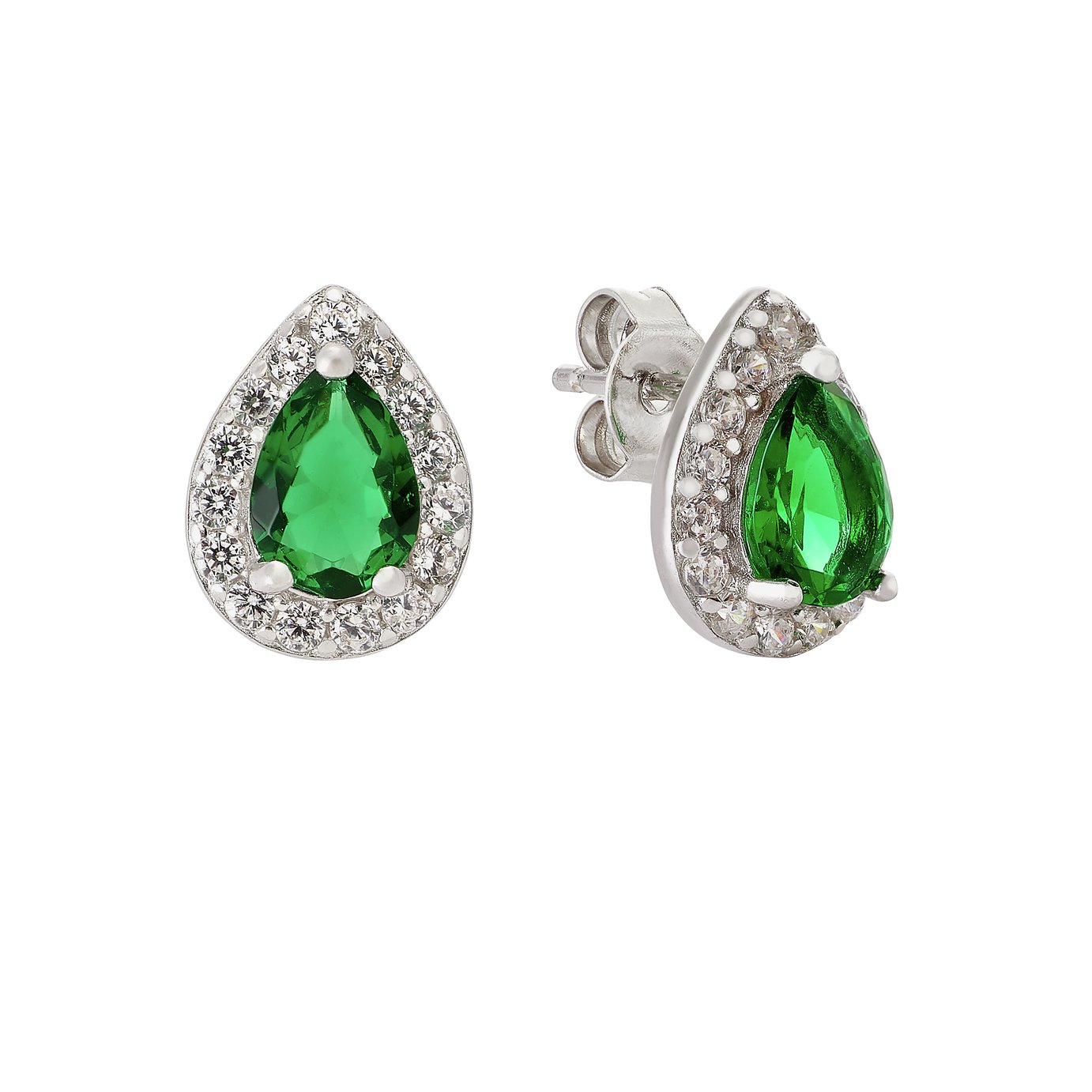 Emerald deals earrings argos