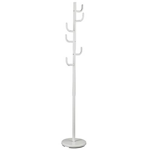 Buy Argos Home Metal Coat Stand - White | Coat hooks and stands | Argos