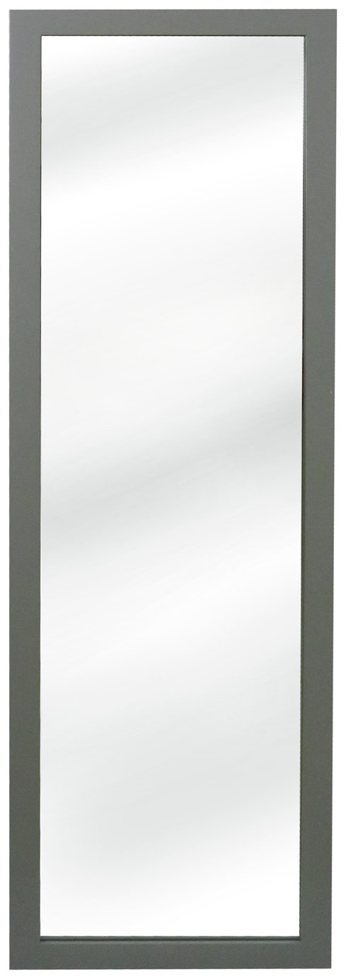 Argos Home Wooden Wall Mirror - Grey