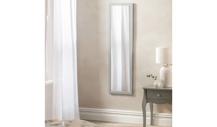 Argos Home Grey Full Length Wall Mirror - 126x36cm