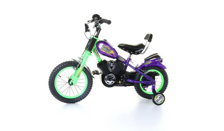 Spike easy rider green chopper on sale 14 inch wheel size kids bike