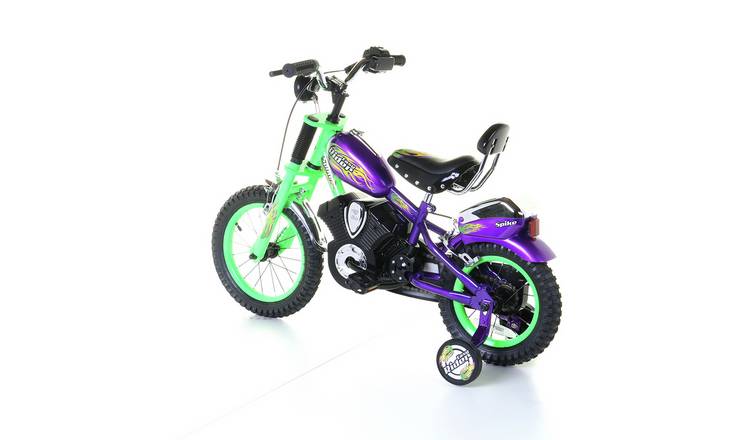 Buy Spike Chopper 14 inch Wheel Size Kids Beginner Bike Green