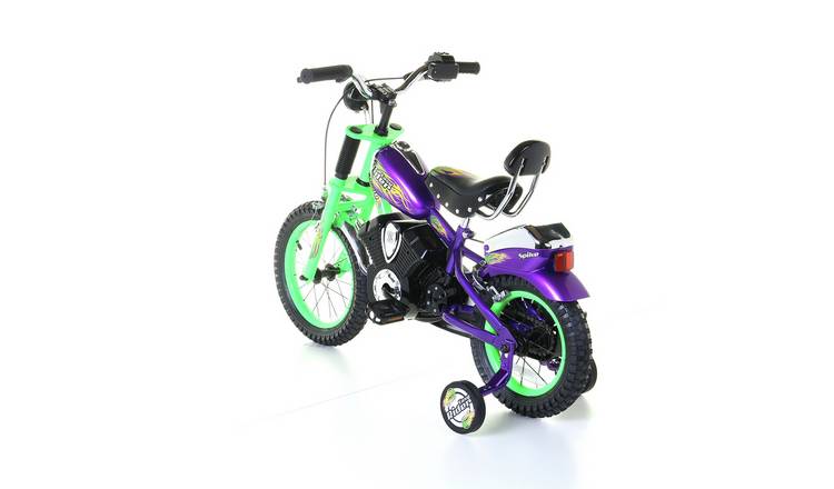 Spike easy rider green chopper 14 inch wheel size kids bike new arrivals