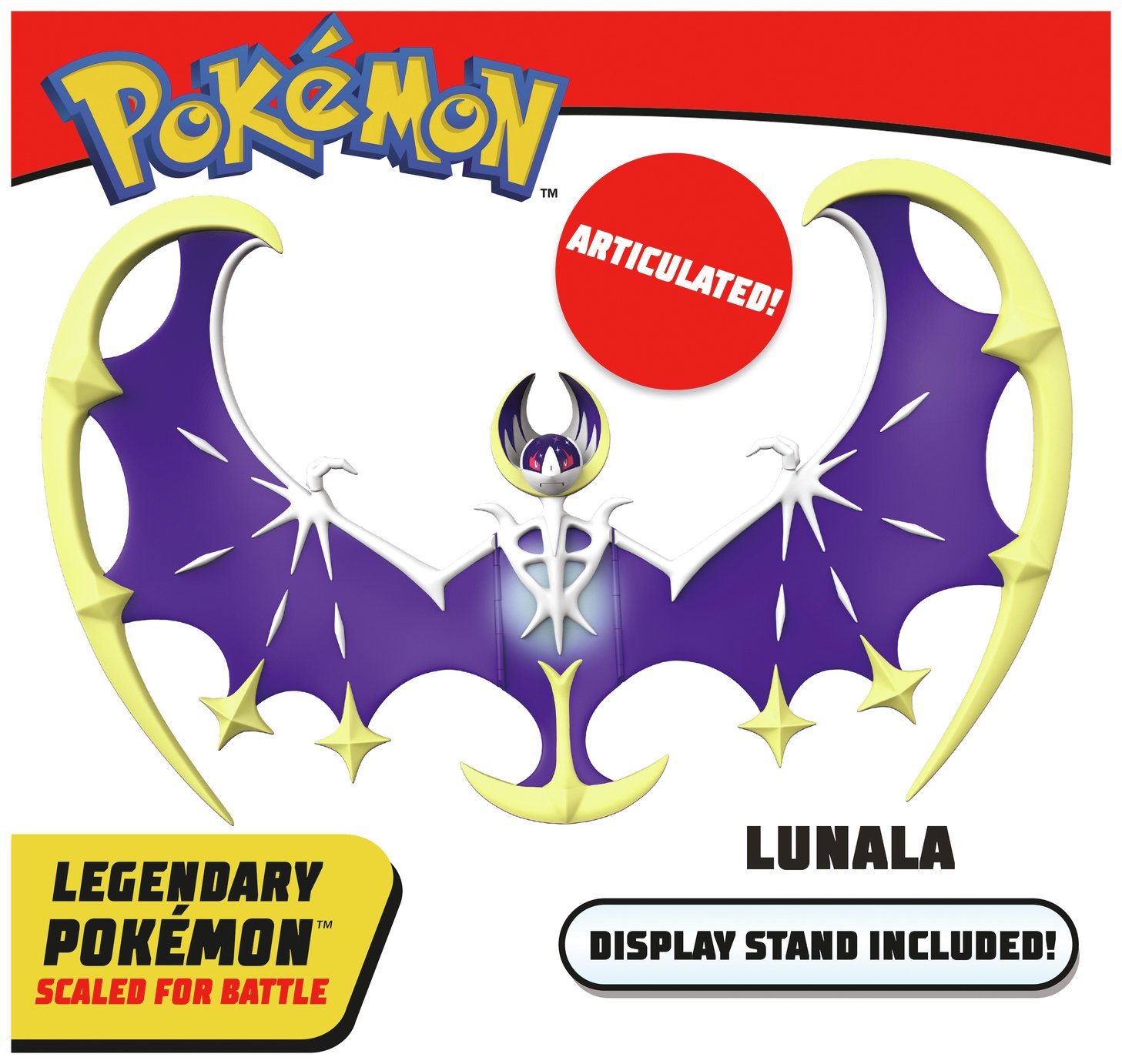 Pok√©mon 12 Legendary Lunala Figure review