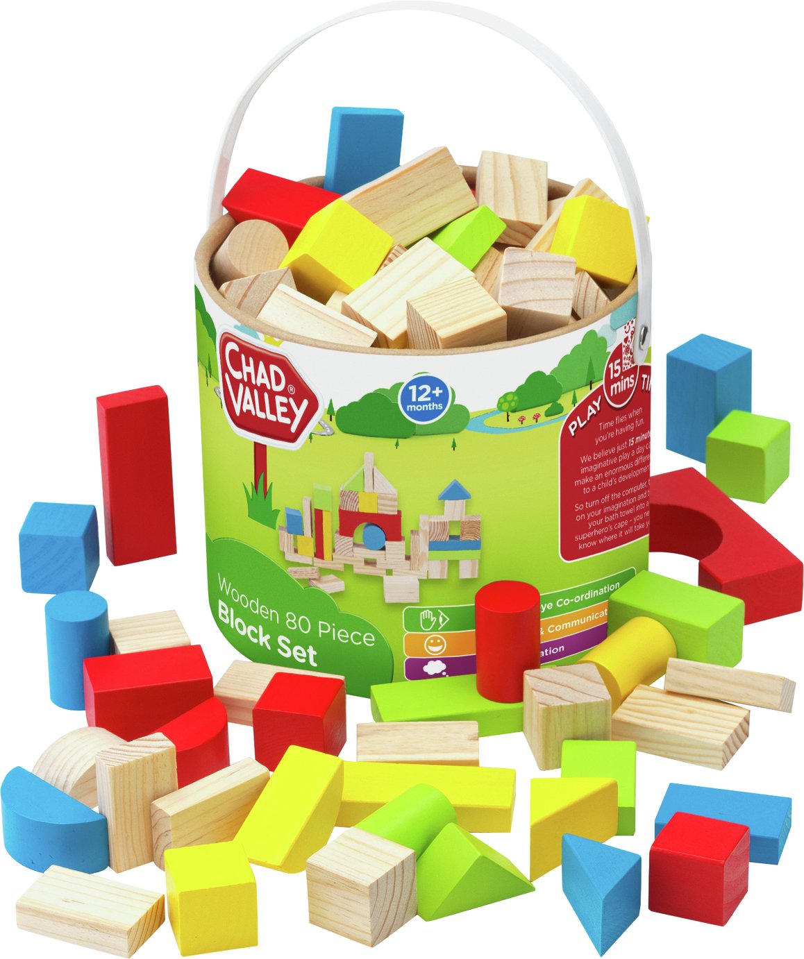 Chad Valley PlaySmart Wooden Block Set Review