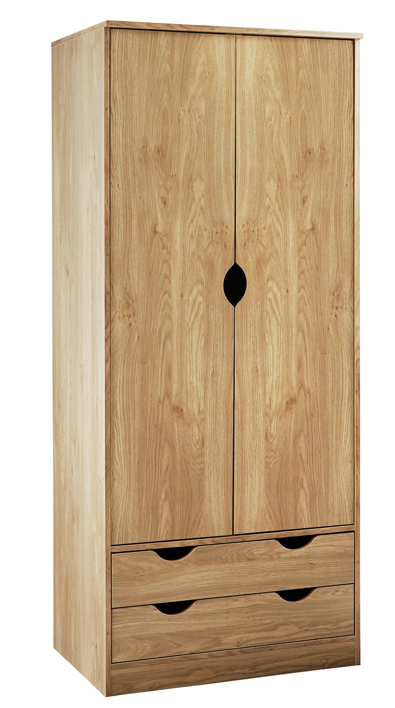 Argos Home Pagnell Oak Effect 2 Door 2 Drawer Wardrobe review