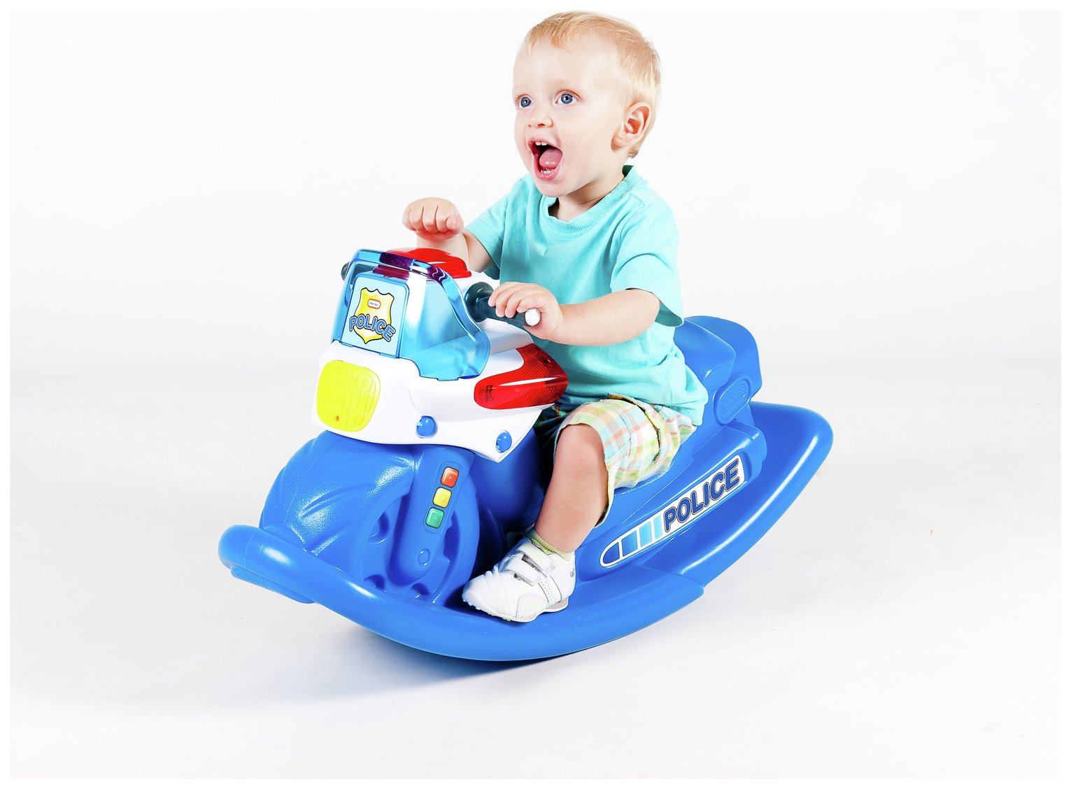 little tikes rocker police