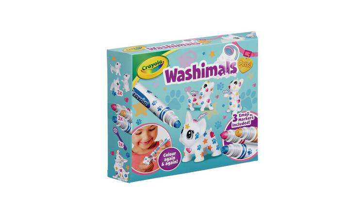 Buy Crayola Washimals - 3 Pack, Drawing and painting toys