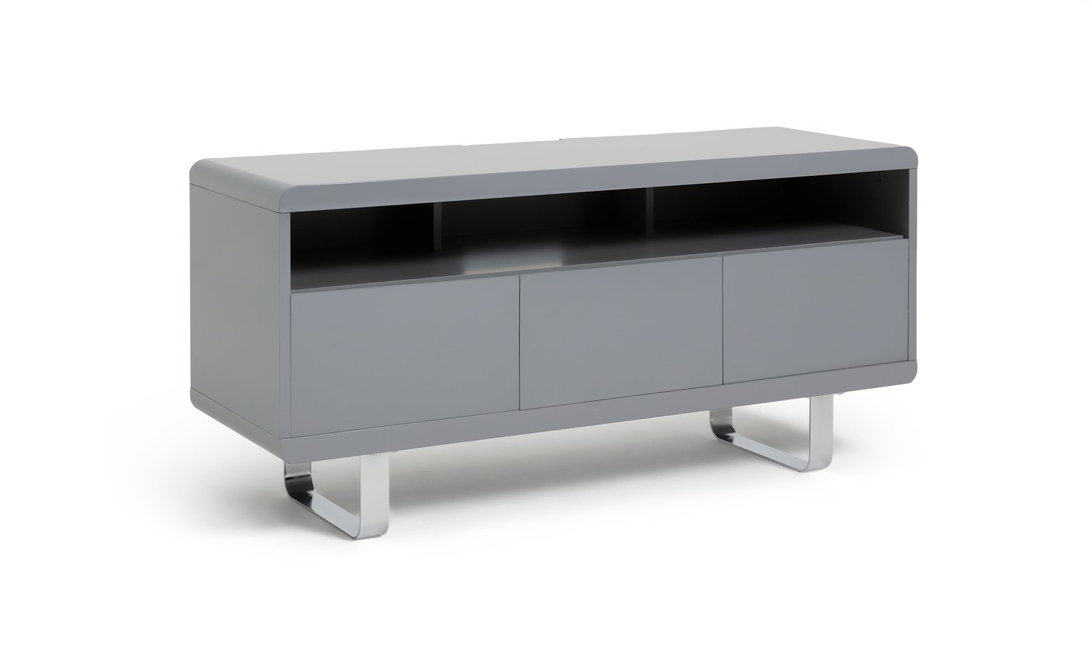 Argos tv store cabinet grey