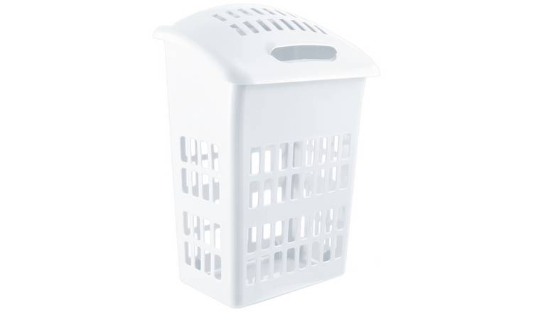 Argos Home 54 Litre Laundry Hamper - White