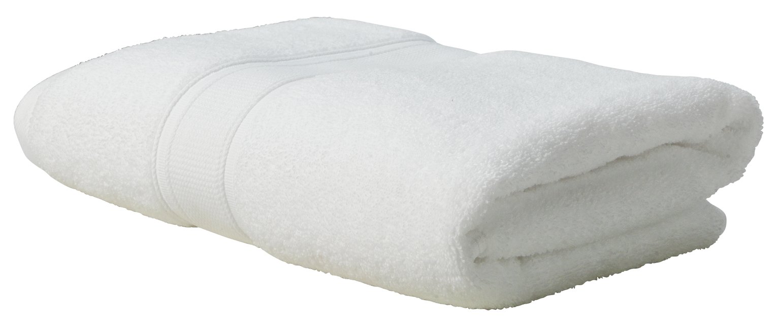 Argos Home Super Soft Bath Towel - White