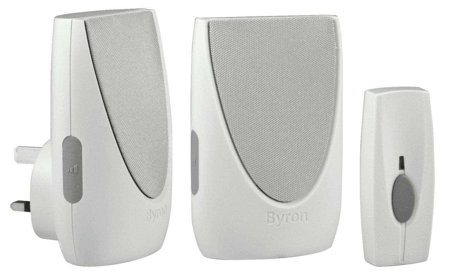 Byron BY236 125m Wireless Doorbell Twin Pack