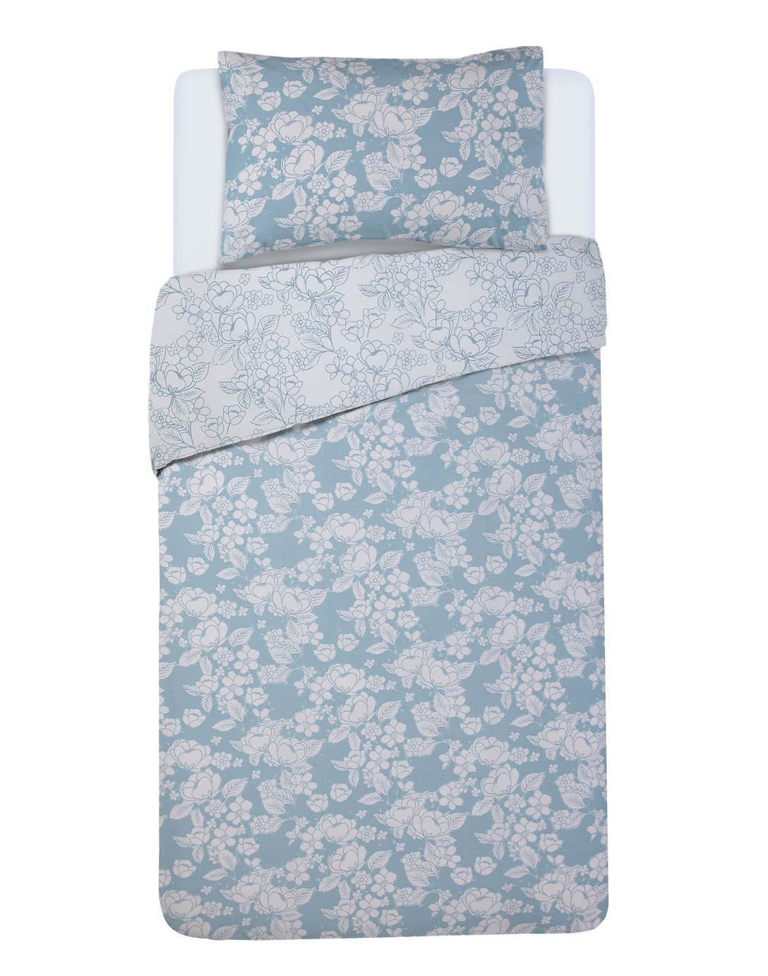 Argos Home Floral Bedding Set - Single