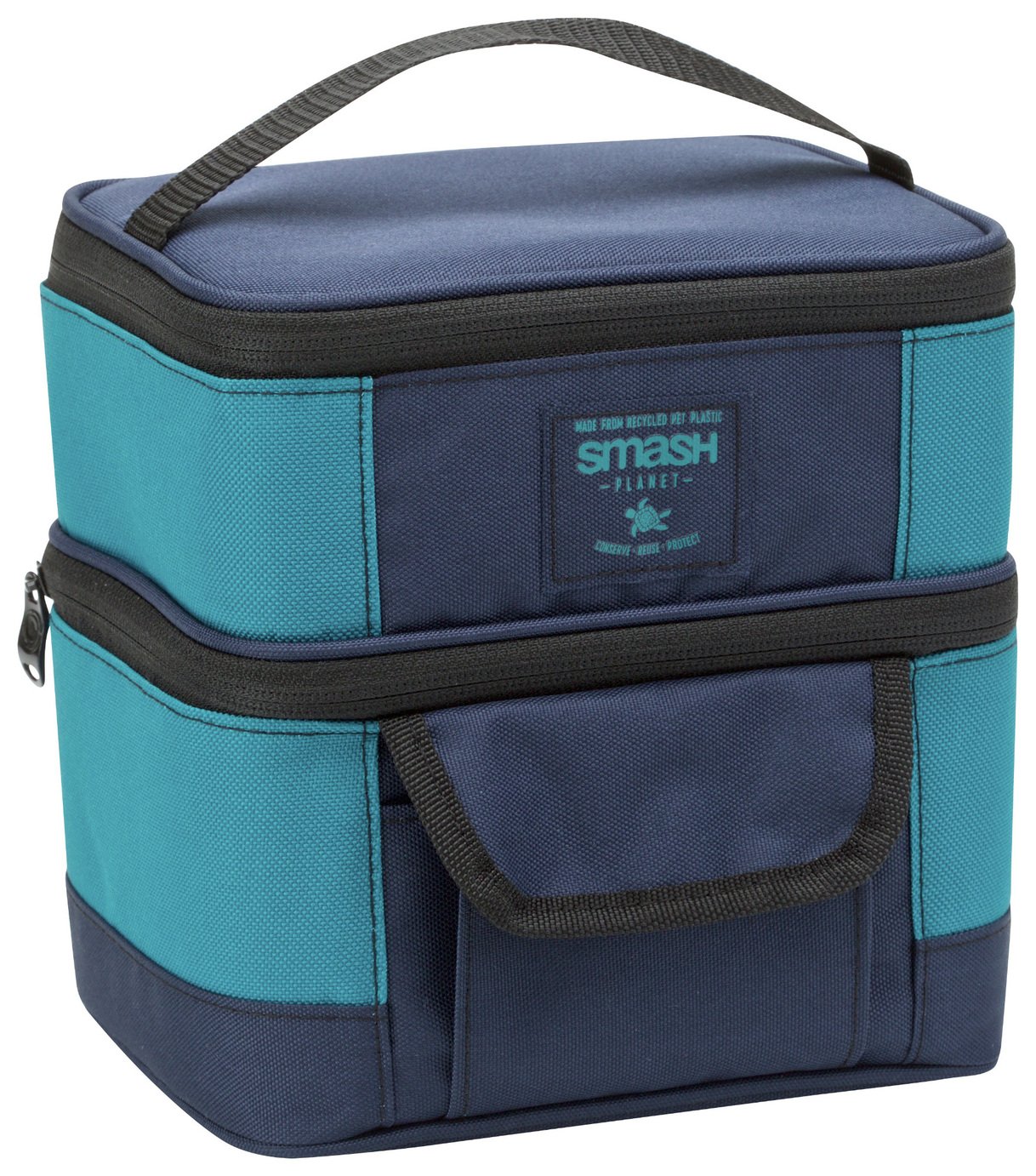 Smash Double Cube Lunch Bag Navy (8370653) Argos Price