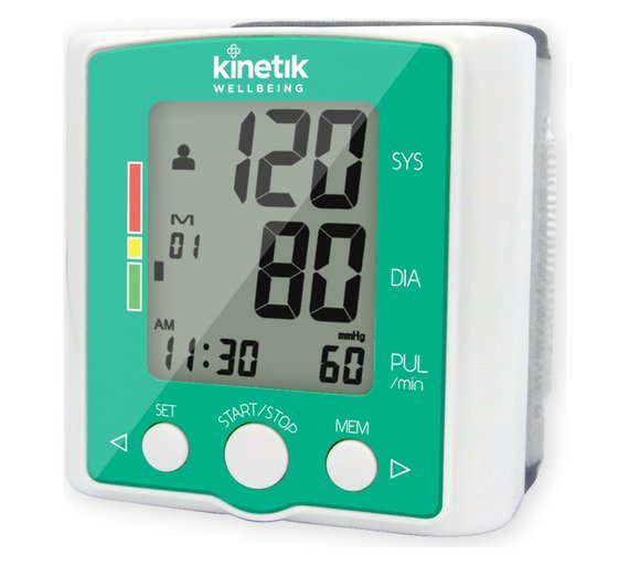 Kinetik Wellbeing Advanced Wrist Blood Pressure Monitor